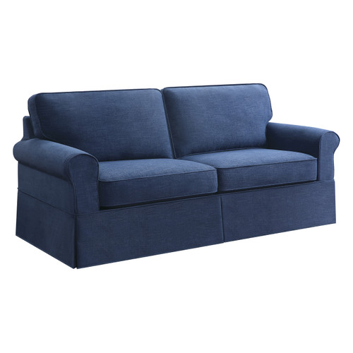 Ashton Slip Cover Sofa - Navy (ASN53-S66)