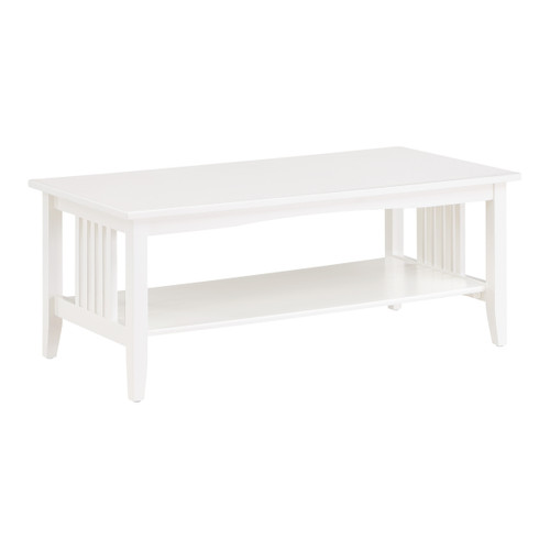 Sierra Coffee Table - White Finish (SRA12-WH)