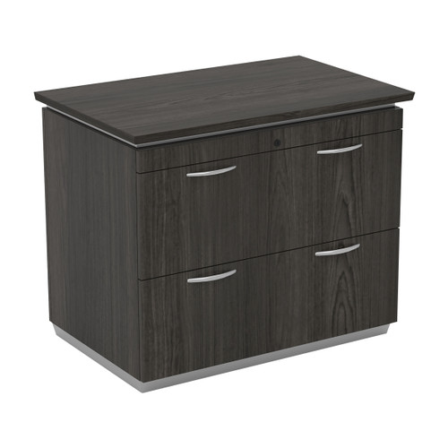 Tuxedo 2-Drawer Lateral File 36X20 - Slate Grey (TUX-12-SGW)
