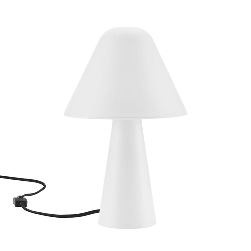 Jovial Metal Mushroom Table Lamp EEI-6529-WHI
