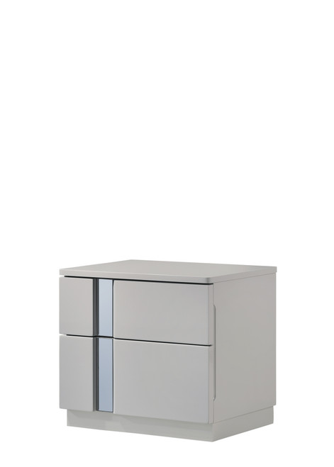 Palermo Grey Nightstand 17714-NS