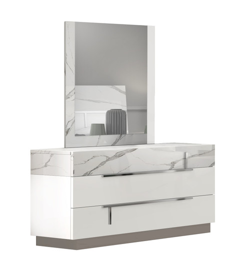 Sunset Premium Dresser In Bianco Luc+Stat 17646-D