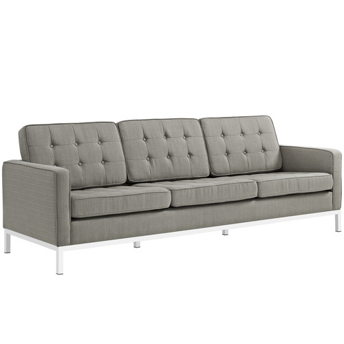 Loft Upholstered Fabric Sofa EEI-2052-GRA