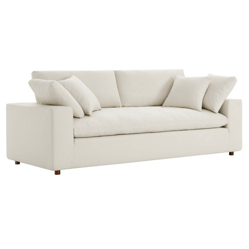 Commix Down Filled Overstuffed Sofa - Light Beige EEI-4860-LBG