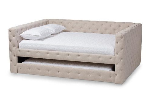 Anabella Modern And Contemporary Daybed CF8987-Light Beige-Daybed-F/T
