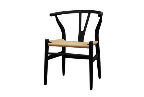 Wishbone Chair - Black Wood Y Chair - (Set of 2) DC-541-black