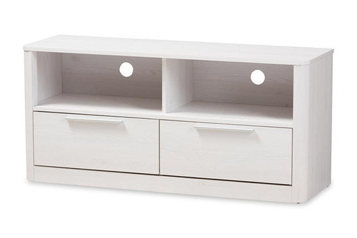 Carlingford 2-Drawer TV Stand ET 5512-00-Whitewash-TV