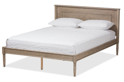 Axton Weathered Grey Wood Queen Bed Isaiah-Weathered Grey-Queen