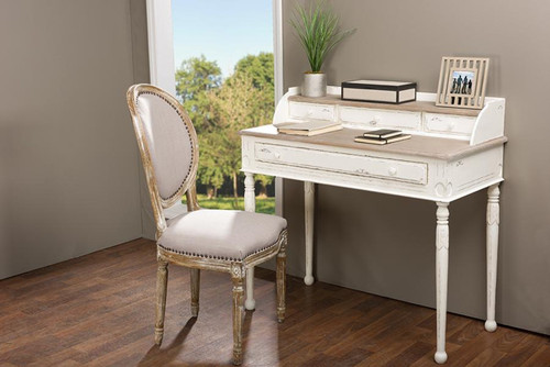 Anjou Traditional French Accent Writing Desk PLM1VM/M B-CA