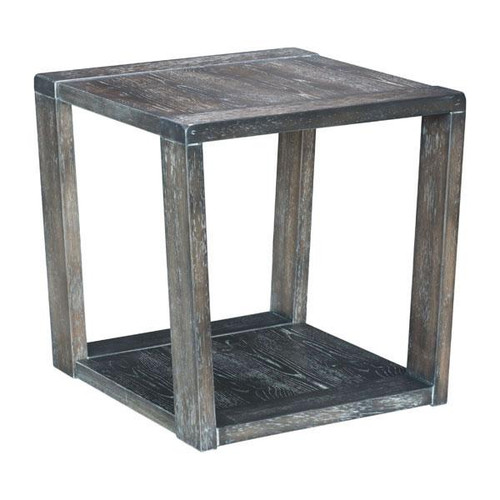 28" X 28" X 12" Gray End Table (309018)