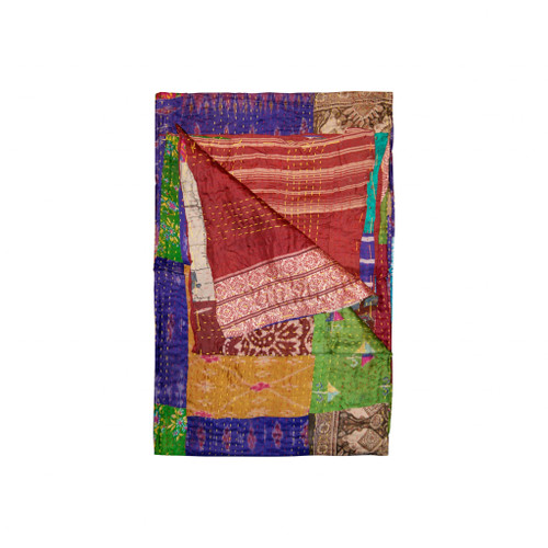 50" X 70" Silk Multicolor Throws (358040)