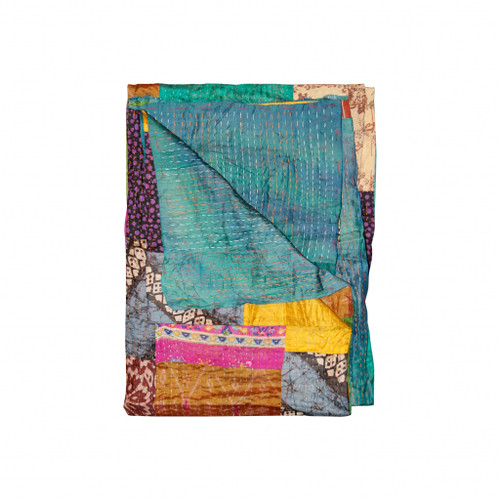 50" X 70" Silk Multicolor Throws (358046)