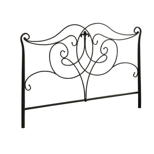 61.5" X 50", Satin Black/Full/Queen Size - Headboard/Footboard (332897)