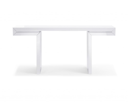 Console In High White Gloss Lacquer (320716)