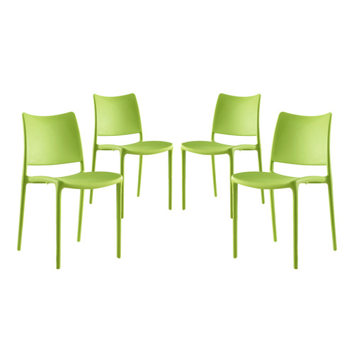 Hipster Dining Side Chair Set Of 4 EEI-2425-GRN-SET