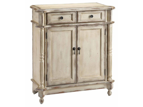 World Heidi 2 Door 2 Drawer Accent Chest In Driftwood (57270)