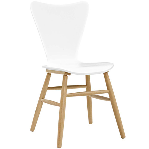 Cascade Wood Dining Chair EEI-2672-WHI