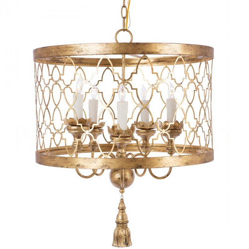 Fiesole Chandelier (L448 GLD CHAN)