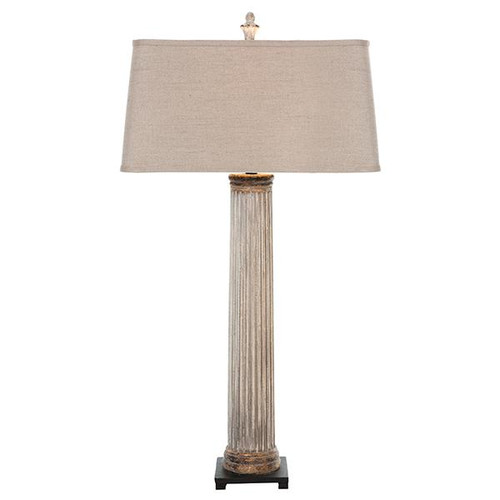 Gray Pilaster Column Lamp (Bundle Of 2) (L403)