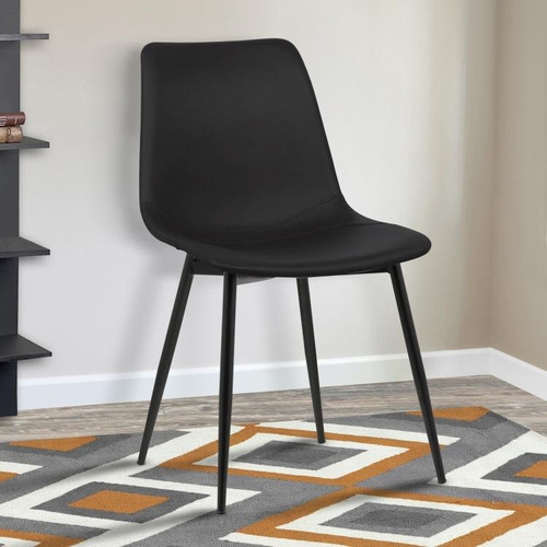 Monte Contemporary Dining Chair (LCMOCHBLACK)