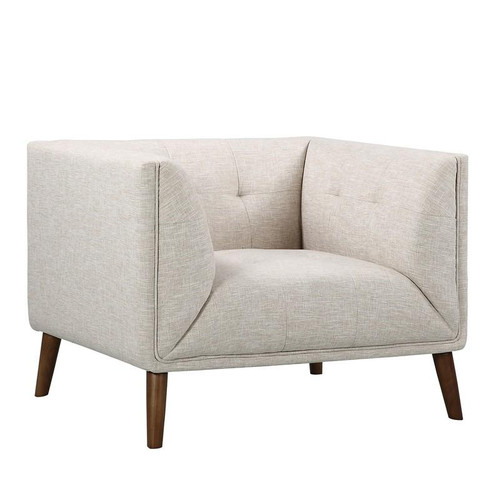 Hudson Mid-Century Button-Tufted Chair (LCHU1BE)