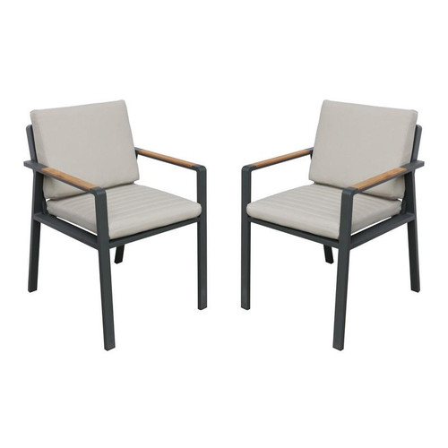 Nofi Outdoor Patio Dining Chair - Set Of 2 (LCNOCHBE)