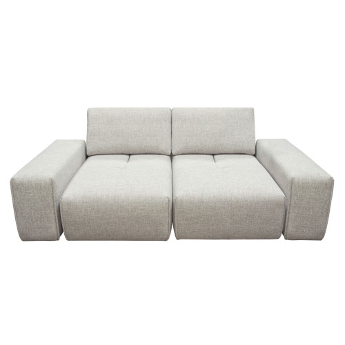 Jazz Modular 2-Seater With Adjustable Backrests In Light Brown Fabric By Diamond Sofa JAZZ2AC2ARLB
