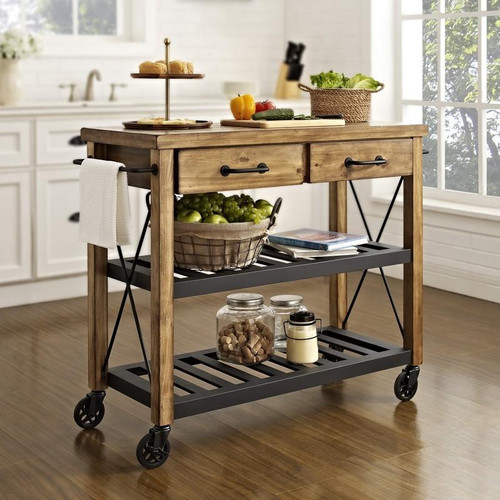 Roots Rack Industrial Kitchen Cart (CF3008-NA)