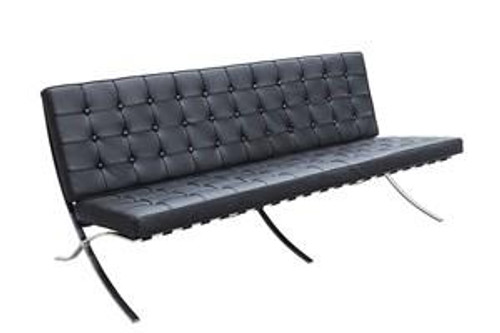 Mid-A22903 Pavilion Exposition Italian Aniline Leather Sofa Couch (A22903 (MID-A22903-B))