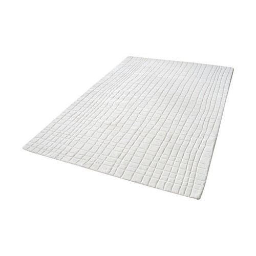 Blockhill Handwoven Wool Rug In Cream - 3Ft X 5Ft (8905-220)