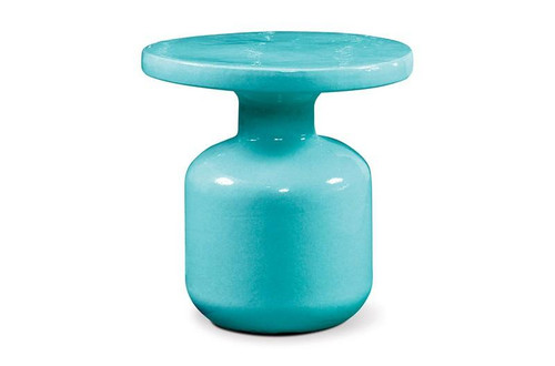 Bottle Accent Table - Aquamarine (308FT355P2AM)