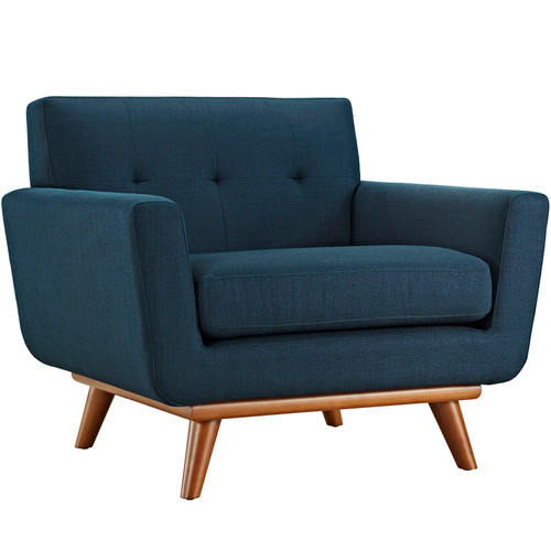 Engage Upholstered Fabric Armchair EEI-1178-AZU
