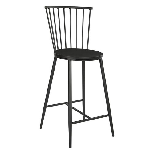 Bryce Counter Stool 26" With Black Metal Frame (BRY6526-3)