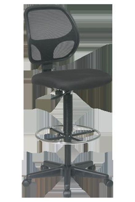 Deluxe Mesh Back Drafting Chair With 20" Diameter Foot Ring (DC2990)