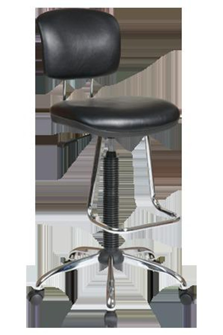 Chrome Economical Chair With Teardrop Footrest (DC420V-3)
