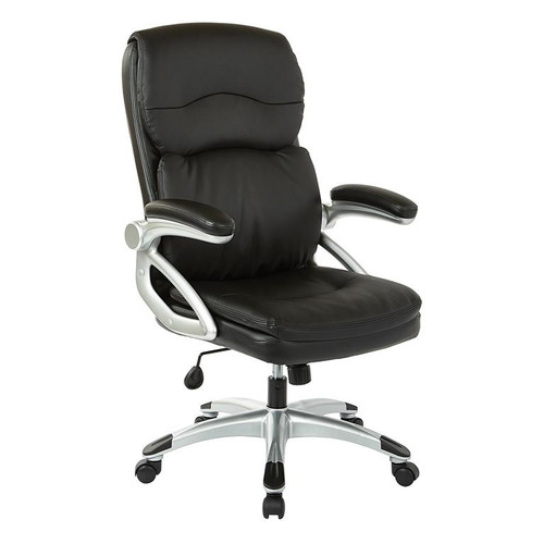 High Back Leather Executive Manager'S Chair - Black (ECH91236-EC3)