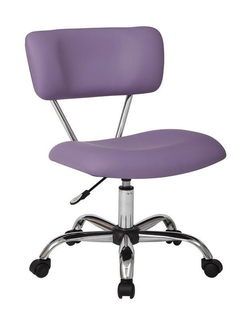 Vista Task Office Chair In Purple Faux Leather (ST181-U512)
