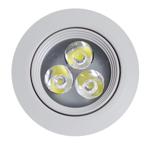 Round Brass Led Pot Light - White (AI-589)