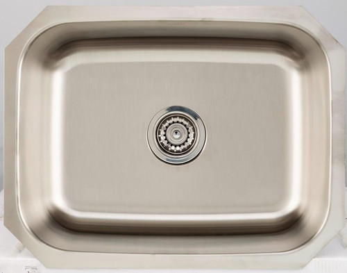 Csa Approved Chrome Kitchen Sink With Stainless Steel Finish & 18 Gauge (AI-27718)