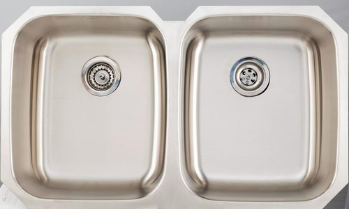 Csa Approved Chrome Kitchen Sink With Stainless Steel Finish & 18 Gauge (AI-27710)