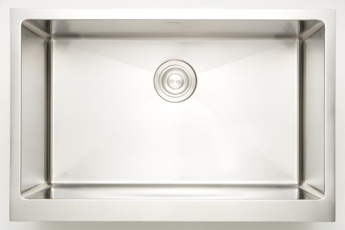Csa Approved Chrome Kitchen Sink With Stainless Steel Finish & 18 Gauge (AI-27518)