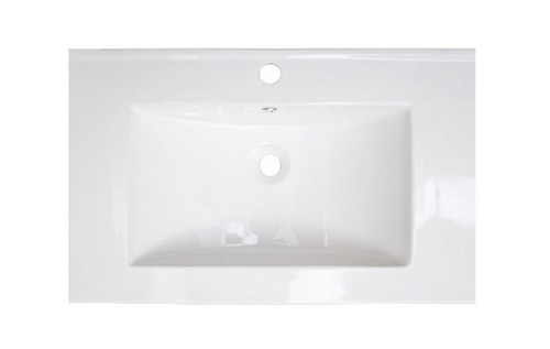 Rectangle Ceramic Vanity Top - White (AI-11039)