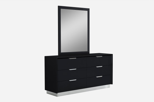 63" X 19" X 32" Gray Double Dresser (370690)
