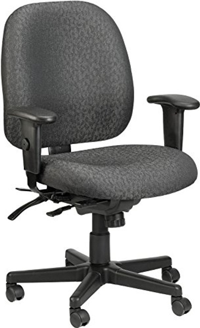29.5" X 26" X 37" Charcoal Tilt Tension Control Fabric Chair (372334)
