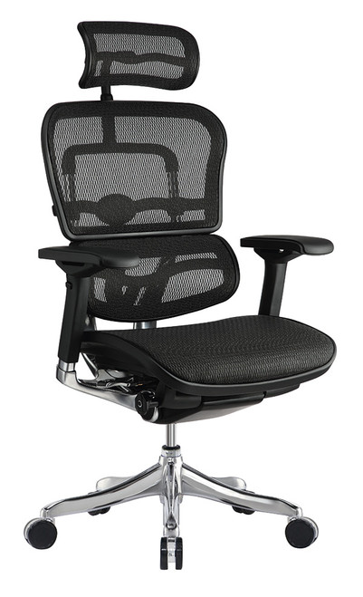 26.4" X 26" X 39.4" Black Mesh Elite Mid Back Chair (372391)