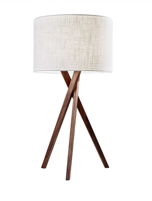 15" X 15" X 29.5" Walnut Wood Table Lamp (372547)