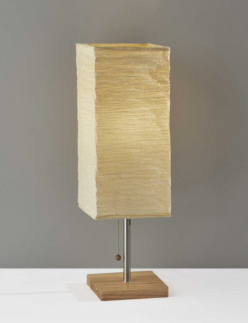8" " X 8" X 25" Natural Shade Table Lamp (372819)