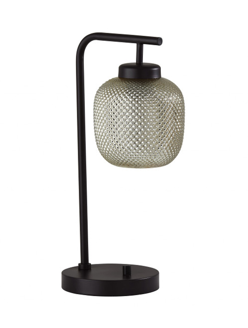 7.5" X 10" X 19.5" Bronze Metal Desk Lamp (372877)