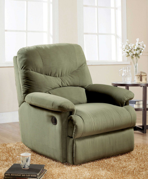 35" X 35" X 40" Sage Microfiber Recliner (Motion) (374162)