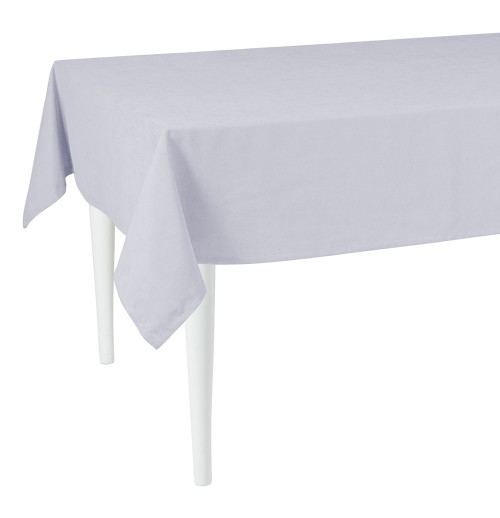 120" Merry Christmas Rectangle Tablecloth In Grey (376833)